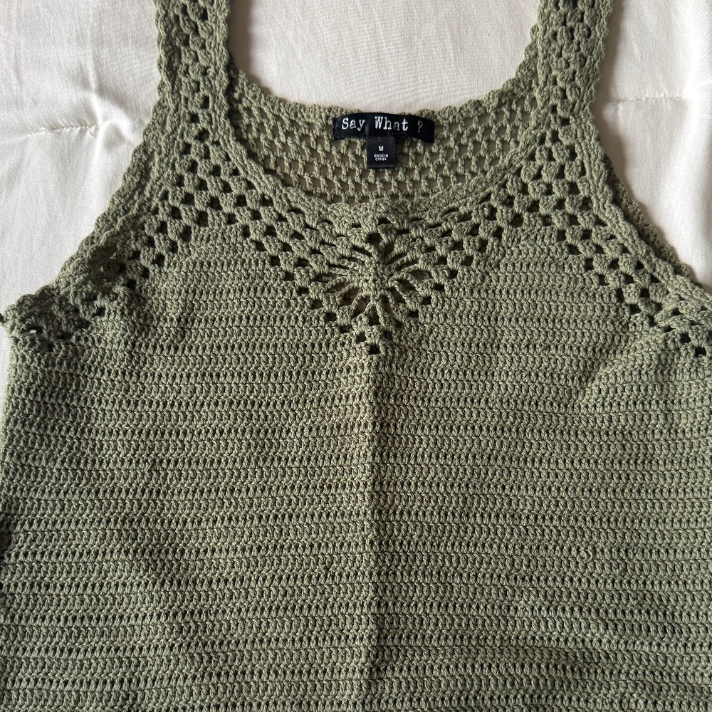 Crochet Tank Top